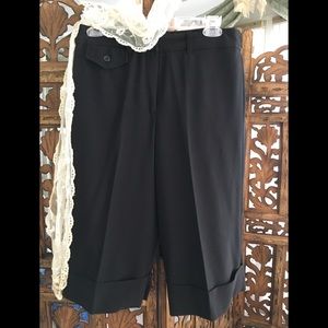 Black Dress Capri Slacks